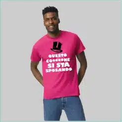 T-shirt "Celibato sposo"